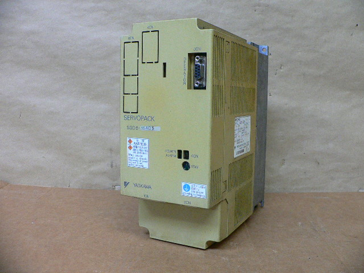 YASKAWA SGDB-15ADS SERVOPACK 200-230VAC (50/60HZ) 3PHASE 10AMP